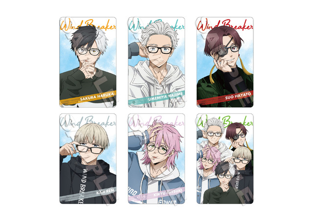 WIND BREAKER」桜遥や蘇枋隼飛、梶蓮の眼鏡姿にキュン♪ POP UP STORE