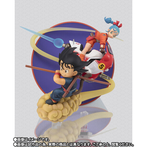 ドラゴンボール」孫悟空＆ブルマが1984年からフィギュアになって帰っ