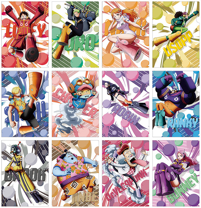 ワンピース」ルフィ、ゾロ、ナミたちの描き下ろしイラストグッズが登場