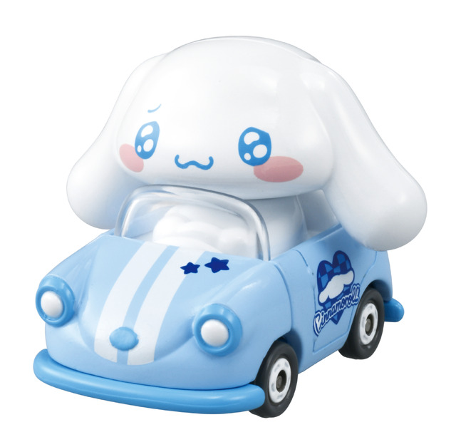 シナモロール、ハローキティ、サンリオキャラが「トミカ」になった