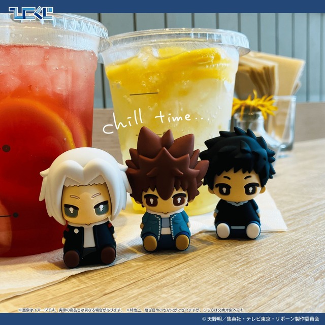 家庭教師ヒットマンREBORN!」私服姿で寛ぐツナや獄寺、雲雀たちを描き