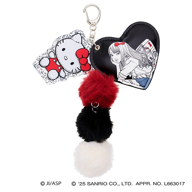 伊藤潤二のホラーマンガ「富江」がハローキティとコラボで平成ギャルに