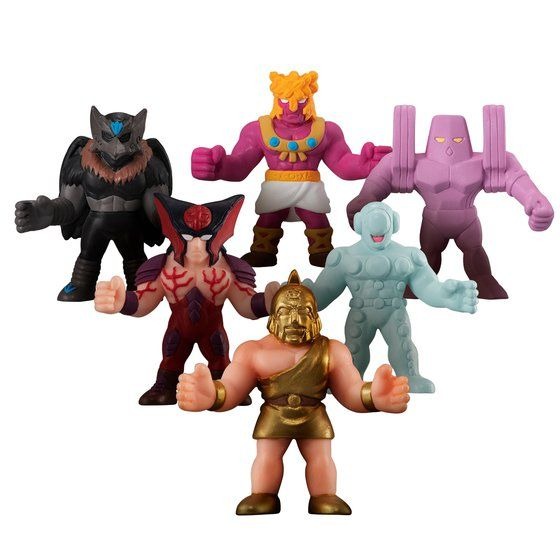 キン肉マン」神々しいオーラを纏った完璧超人始祖が“キンケシ