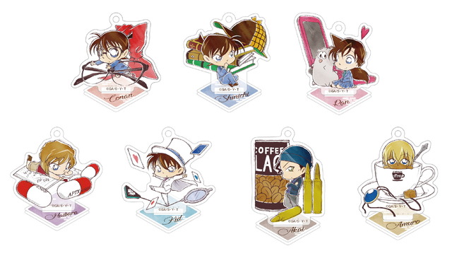 名探偵コナン」コナンたちがミニチュアサイズに！ 新デザイングッズが