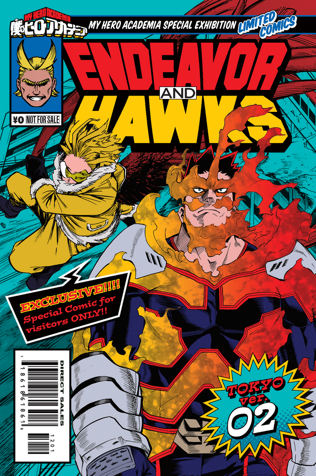 僕のヒーローアカデミア展 DRAWING SMASH 複製原画 ヒロアカ 原作初の