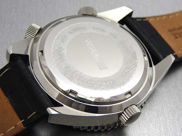 ワックマン メカニカルアラーム ブラックダイヤル 手巻き | アンティー