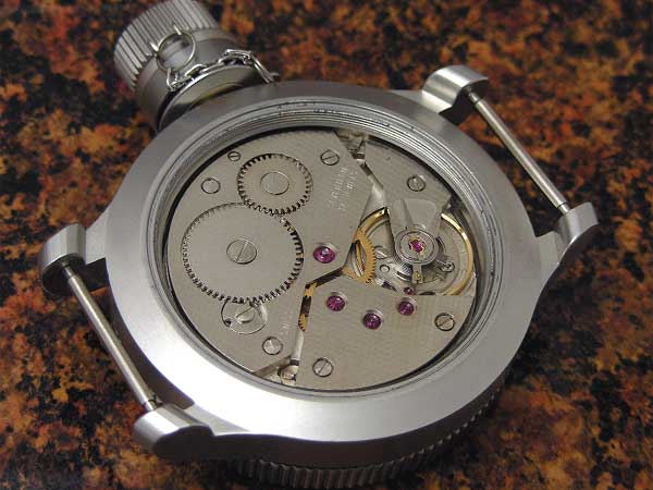 ゼノ ユーロアーミー ZENO EURO ARMY デカ厚ケース 手巻き 保証書付属