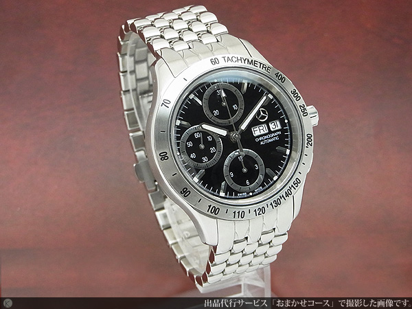 メルセデス・ベンツ Mercedes-Benz クロノグラフ ブラックダイヤル