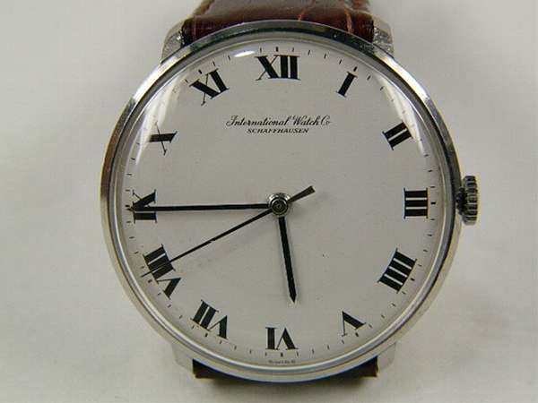 IWC 希少でお洒落なローマ数字インデックス 手巻き | アンティー