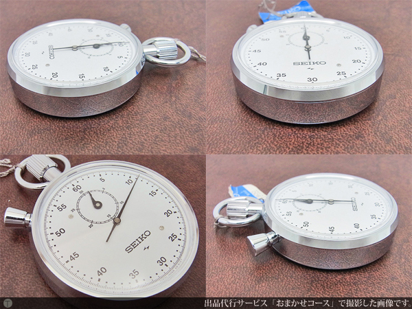 セイコー SEIKO アナログストップウォッチ 88ST L型 30分計 裏蓋に保護