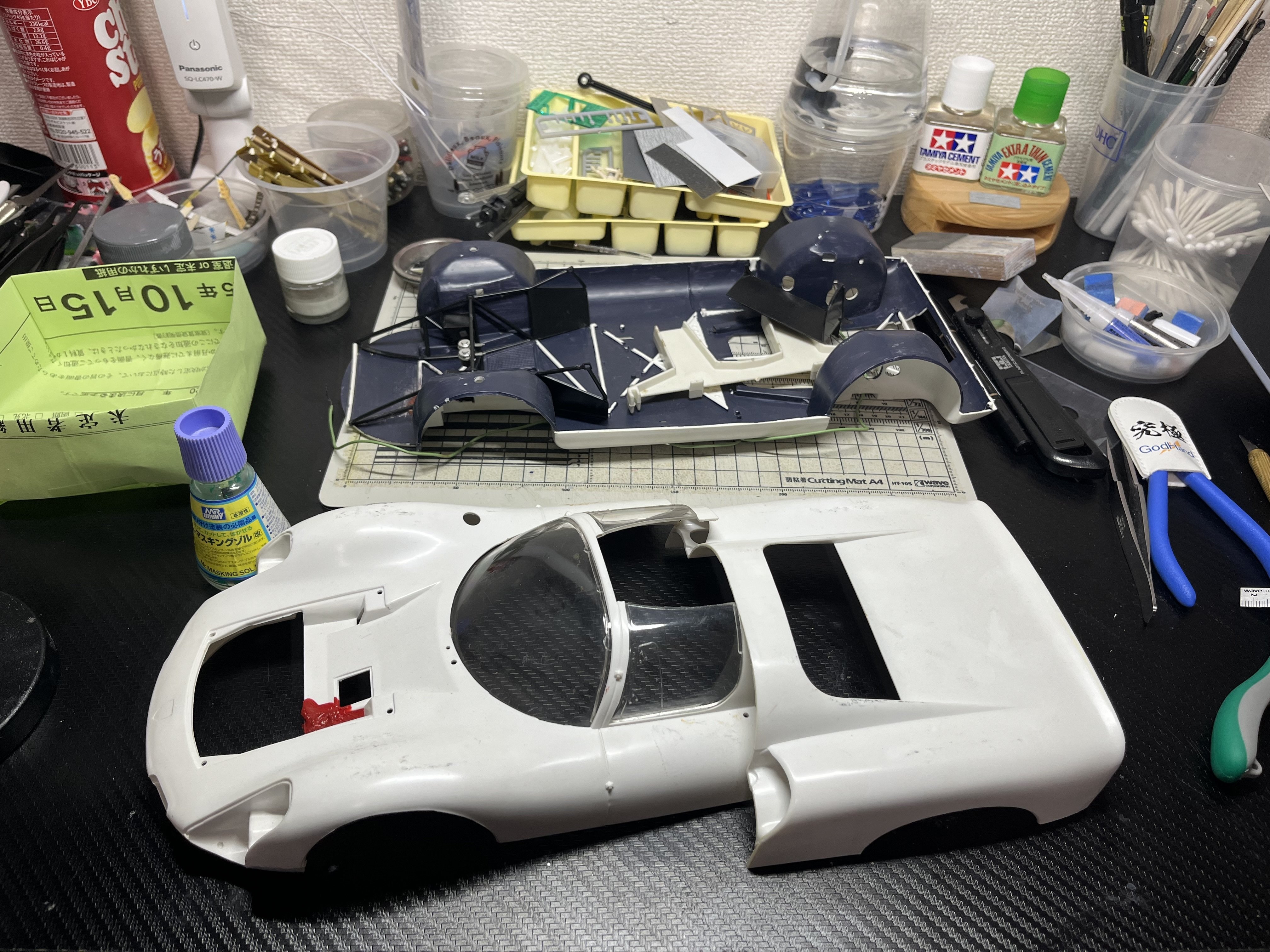 超ハード】タミヤ1/12 ポルシェ910をレストア＆滝レーシング仕様に