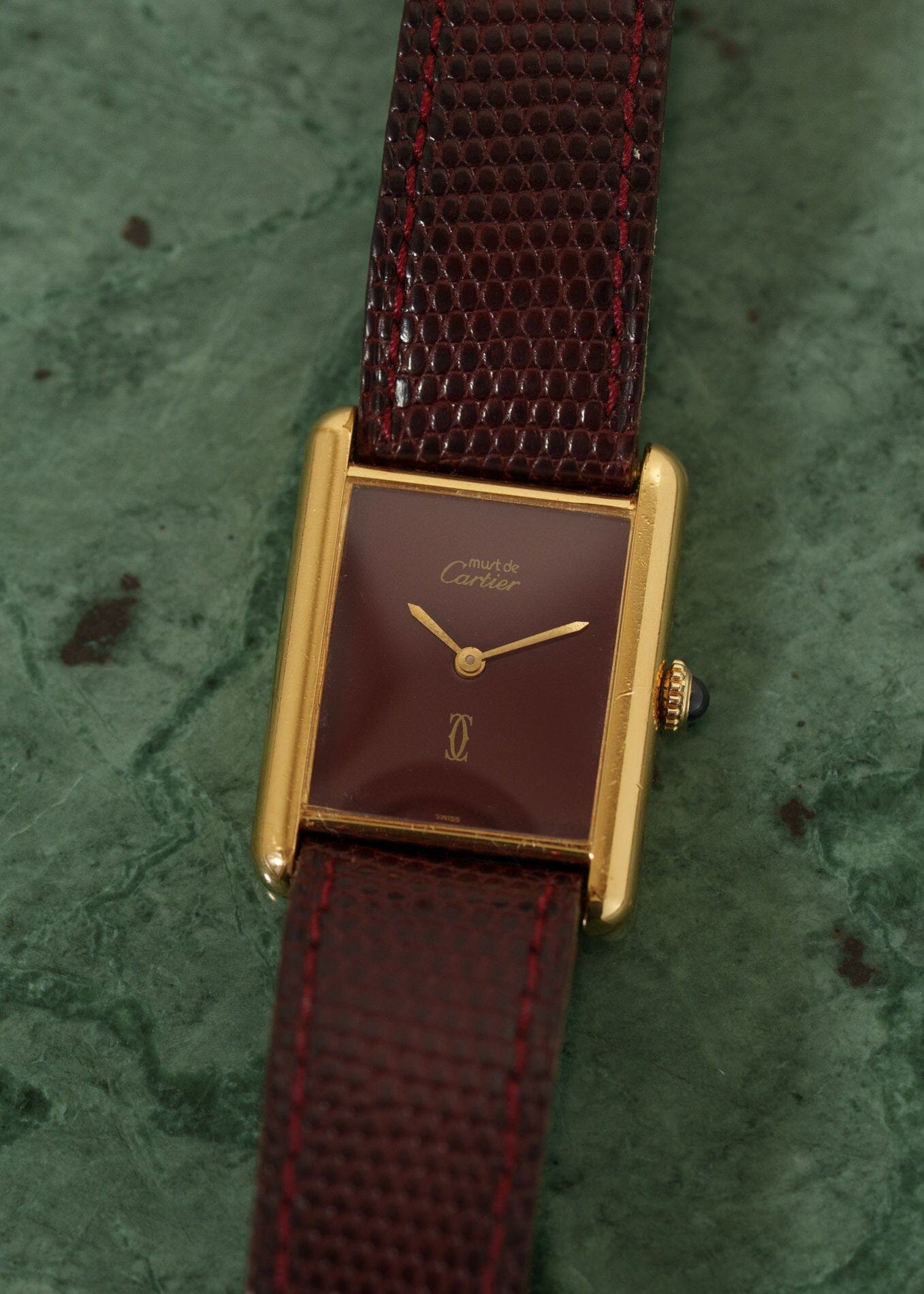 カルティエ マストタンク LM ボルドー 手巻き | ARBITRO