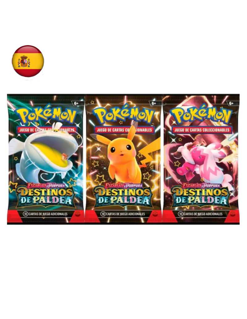 SOBRE DESTINOS DE PALDEA - ESCARLATA Y PÚRPURA 4.5 - ESPAÑOL | Arte9