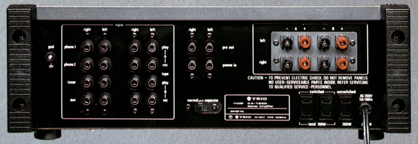 TRIO KA-7300の仕様 トリオ