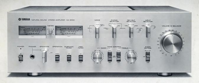YAMAHA CA-2000の仕様 ヤマハ