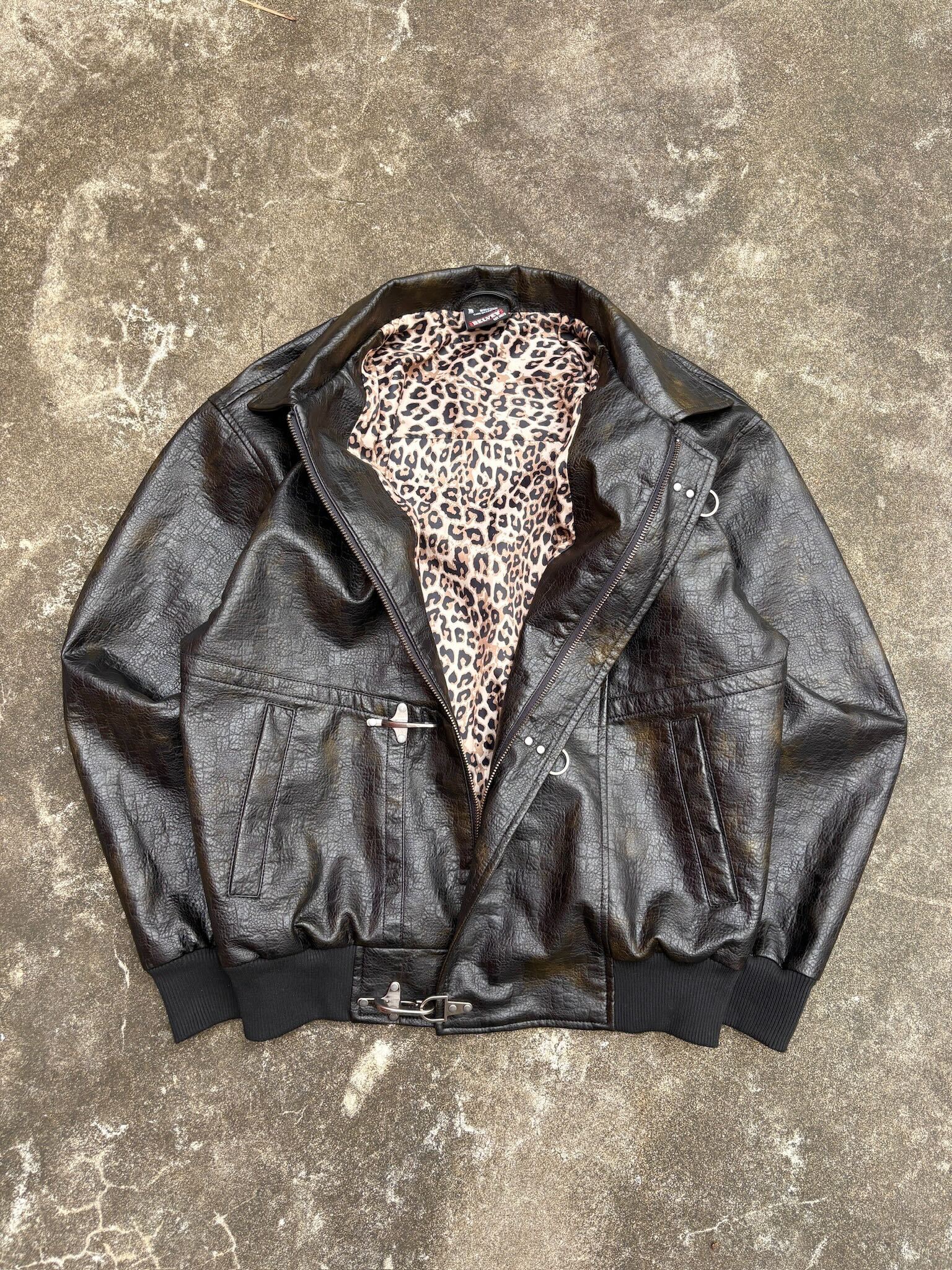 Leopard Lined Fireman Jacket – BELVET