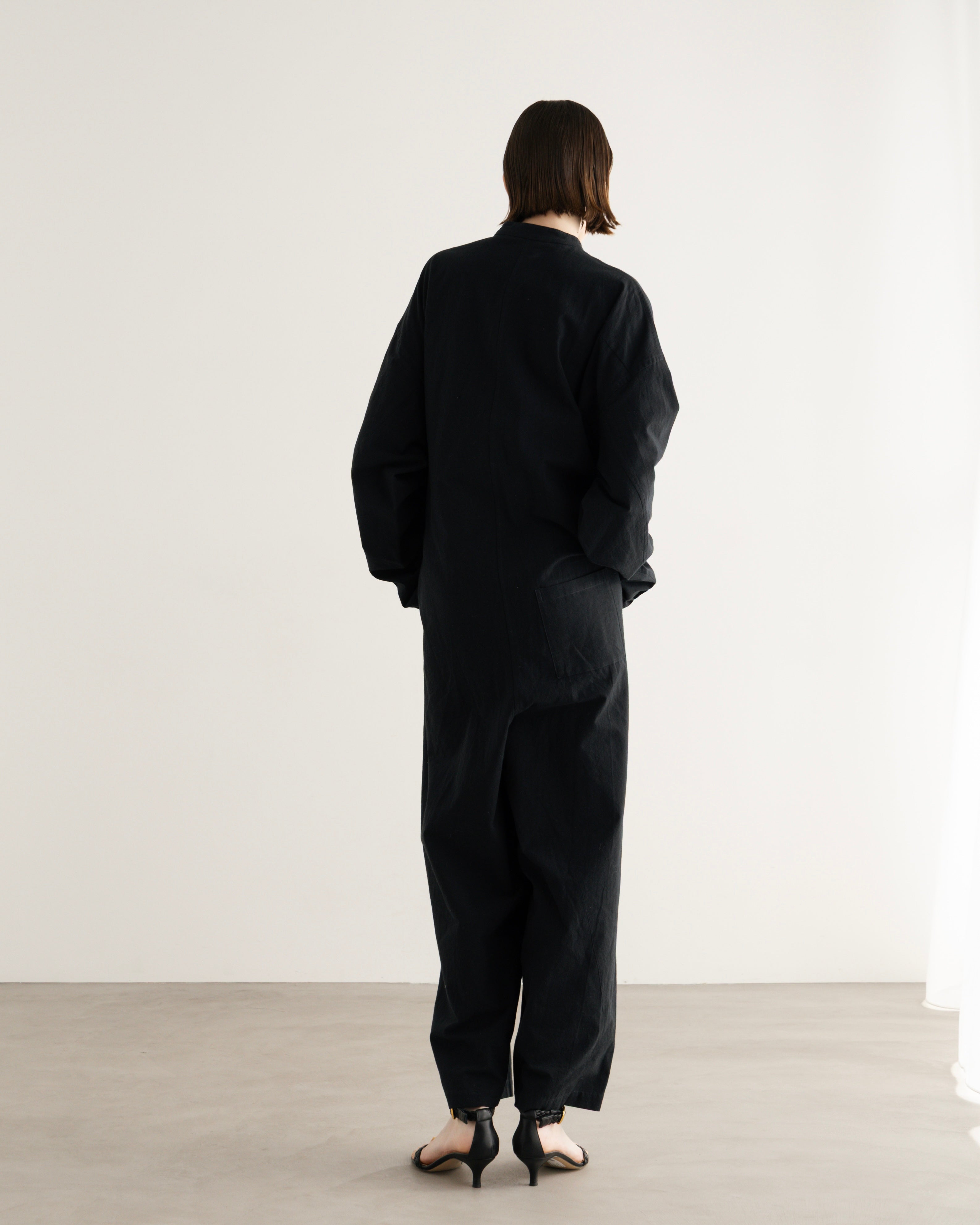 WASHER COTTON JUMP SUIT（ウォッシャーコットンジャンプスーツ