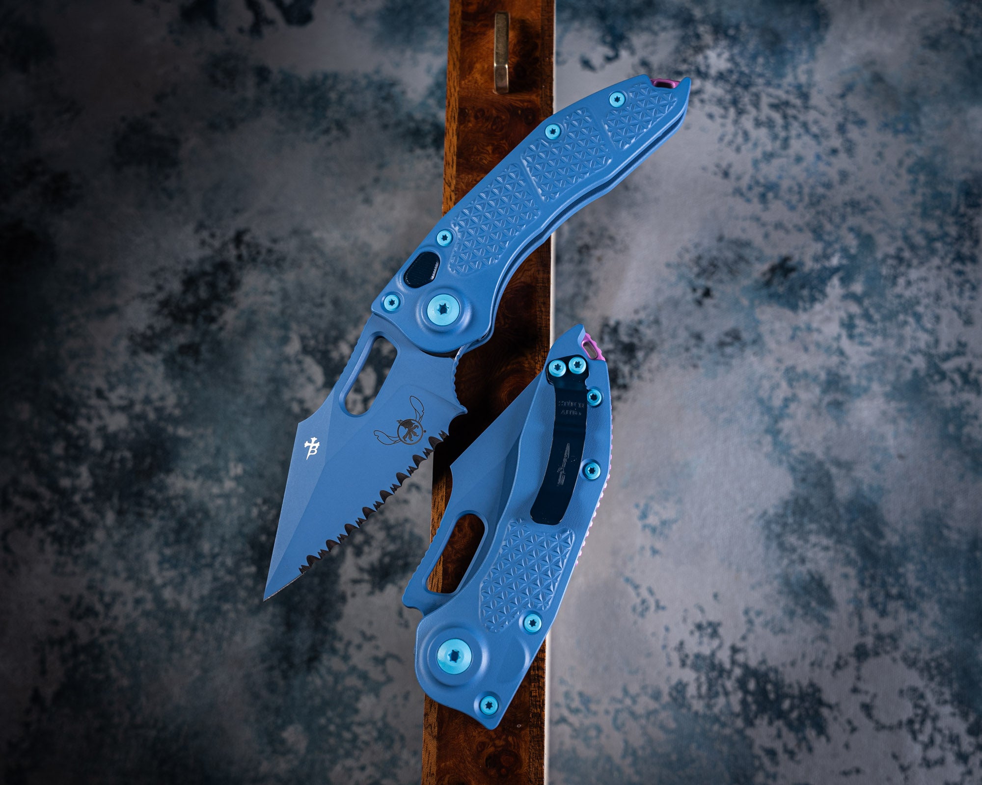 Borka Blades - SB1 Black PVD Blade w/ Carbon Fiber Handle and