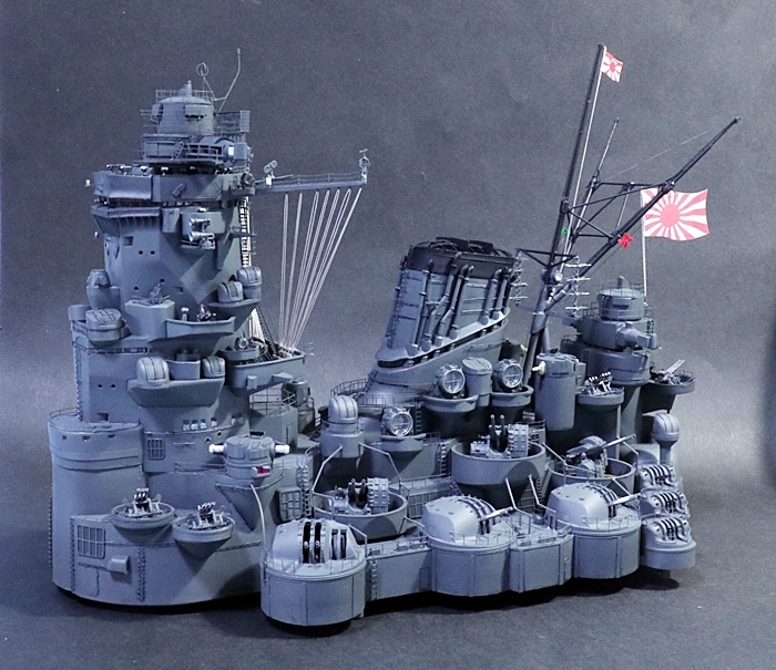 1/200 ニチモ・戦艦大和の製作⑲ | 何時になったら出来るやら？