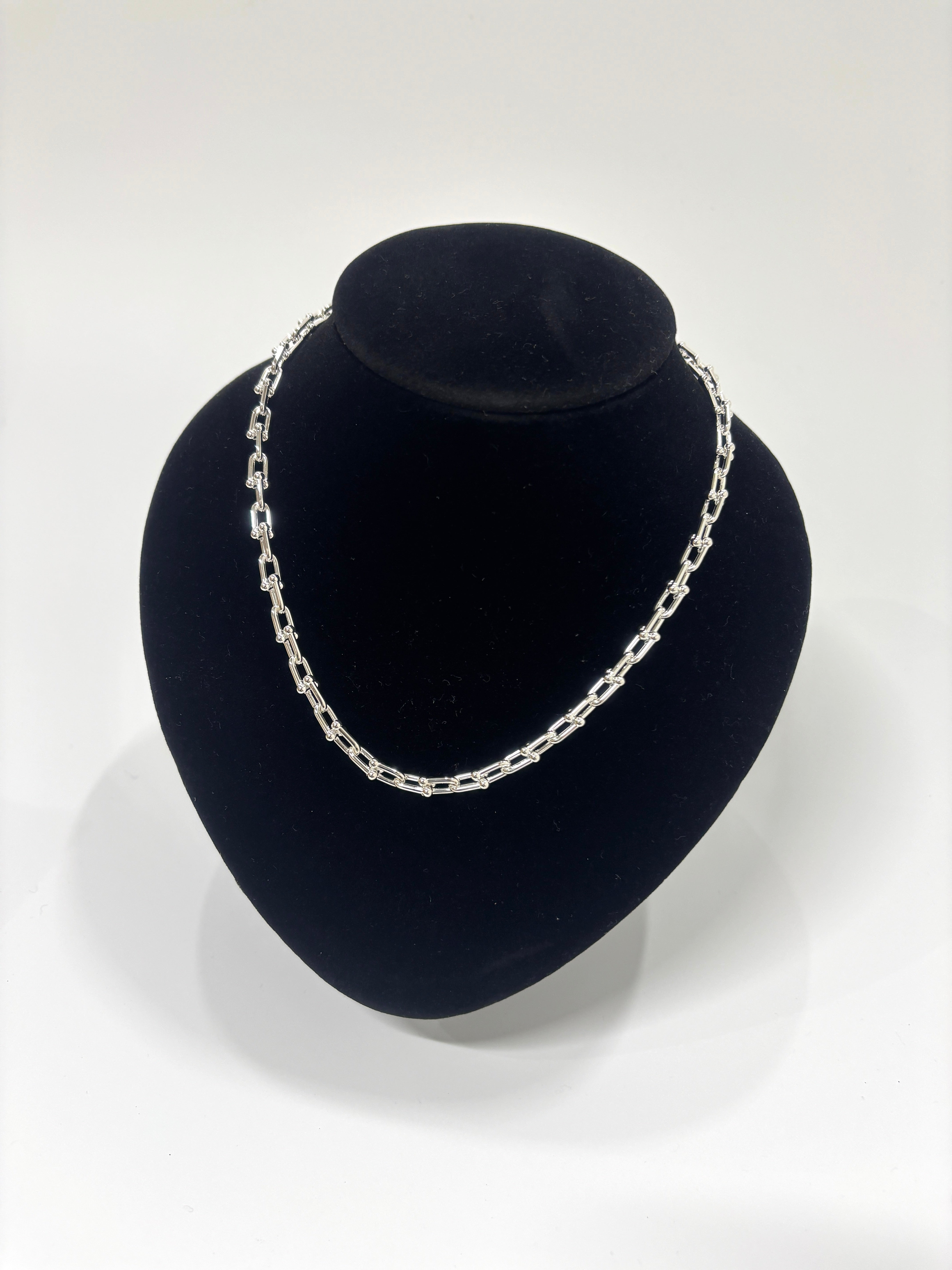 ティファニー Tiffany & Co. ハードウェアスモールリンク ネックレス