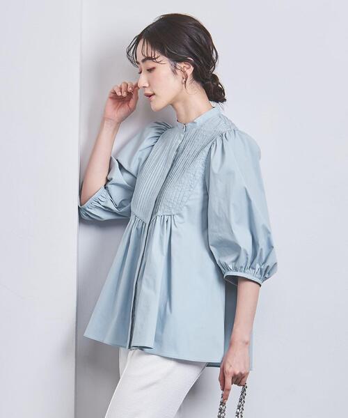 UNITED ARROWS（ユナイテッドアローズ）の「ピンタック 7SL ブラウス