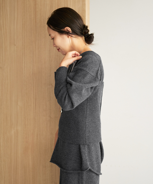 plage（プラージュ）の「WO レイヤードニット（ニット/セーター）」 - WEAR