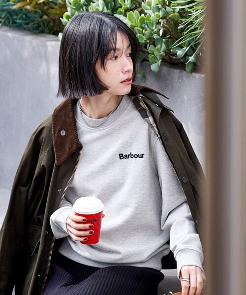 セール】Barbour × FREAK'S STORE/バブアー 別注 ALLEN BY CREW NECK