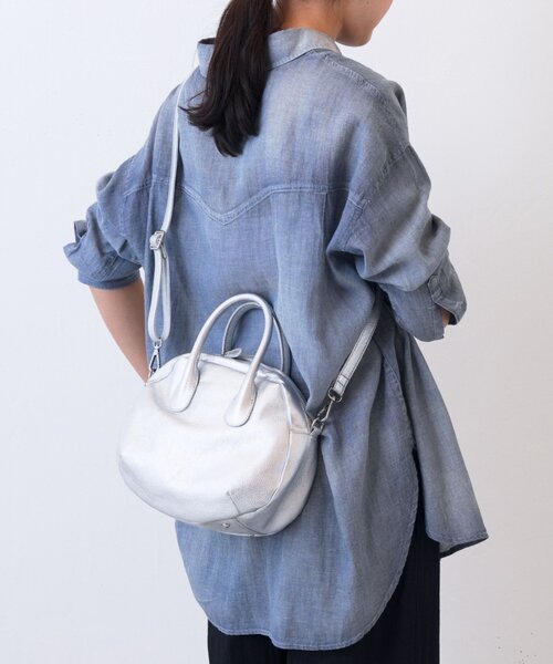 本革》ラウンドミニボストンバック（ボストンバッグ）｜BEARDSLEY