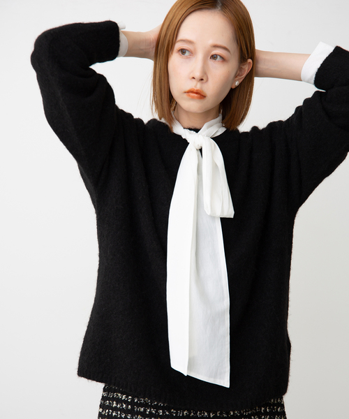 SLOBE IENA（スローブイエナ）の「ボウタイブラウス（シャツ/ブラウス