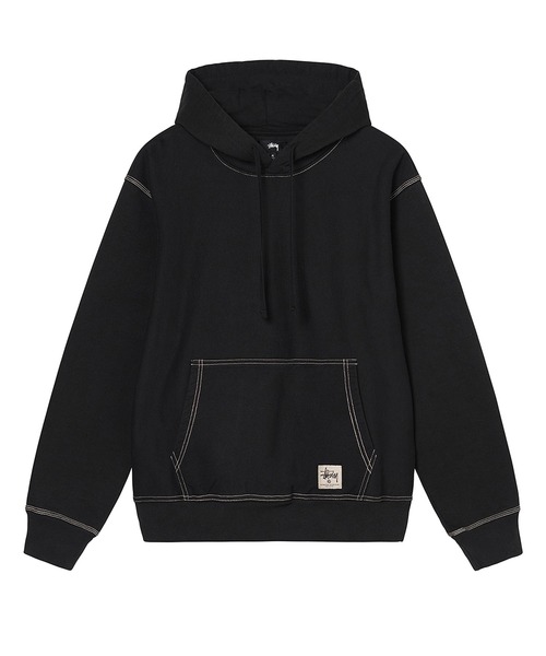 STUSSY（ステューシー）の「Contrast Stitch Label Hood（パーカー