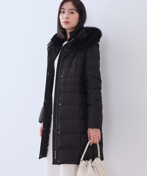 美品 伊太利屋 3WAY ダウンコート インナーダウン Mサイズ 紺 近年