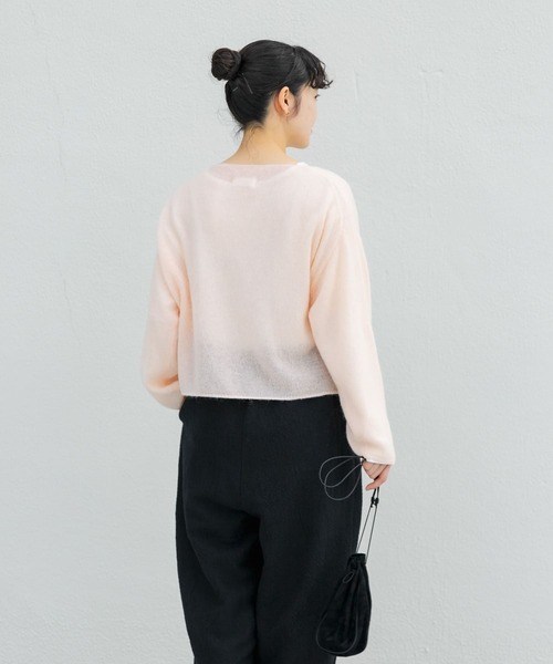 かぐれ（カグレ）の「モヘヤプルオーバーニット（ニット/セーター