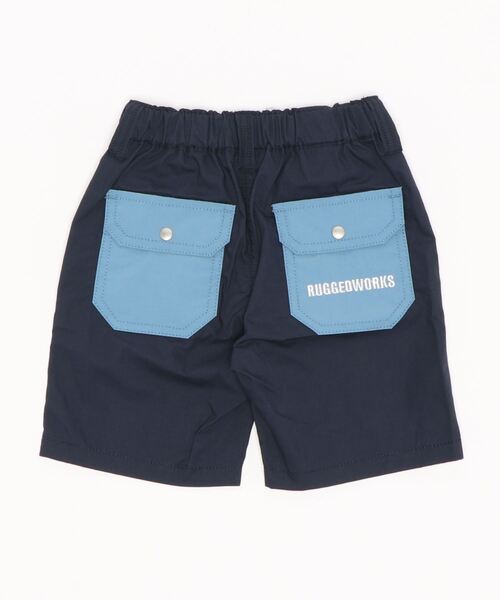 RUGGEDWORKS（ラゲッドワークス）の「後ろポケット異素材使い ハーフ