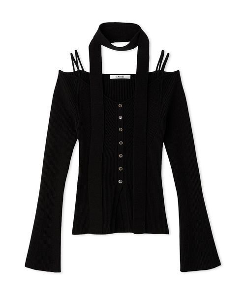 セール】タイ付きニットプルオーバー（ニット/セーター）｜SNIDEL