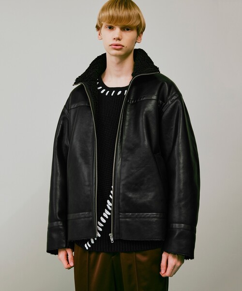 tk.TAKEO KIKUCHI（ティーケータケオキクチ）の「◇フェイクボア