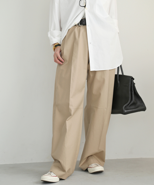 Deuxieme Classe（ドゥーズィエムクラス）の「*TUCK CHINO ワイド