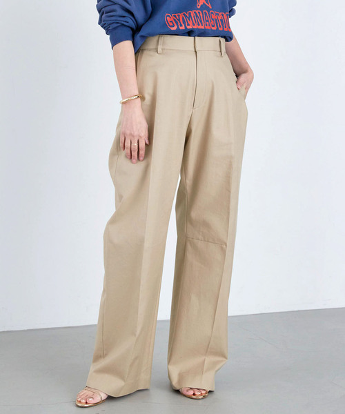 Deuxieme Classe（ドゥーズィエムクラス）の「*TUCK CHINO ワイド