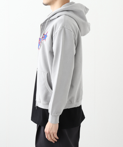 VALLAD / バラッド】スター ジップ アップ フーディ（パーカー）｜PULP