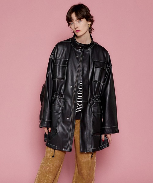 MAISON SPECIAL（メゾンスペシャル）の「Over Leather Blouson