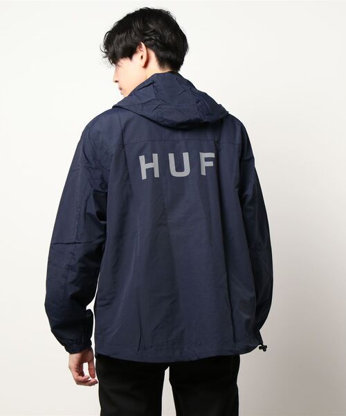 HUF（ハフ）の「ハフ ナイロン ジップアップ フードジャケット
