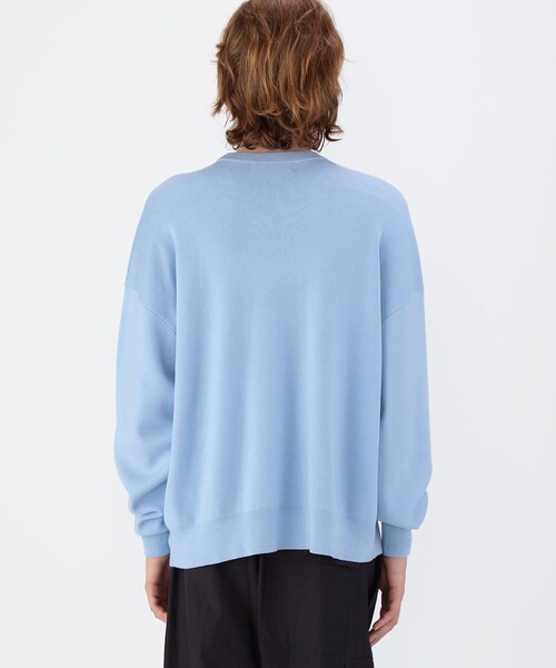 CABaN コットンカシミヤ クルーネックプルオーバー（ニット/セーター