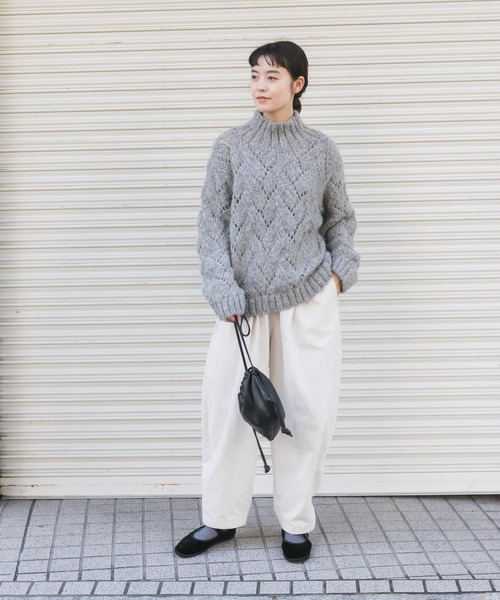 かぐれ（カグレ）の「スリアルパカウールプルオーバー（ニット