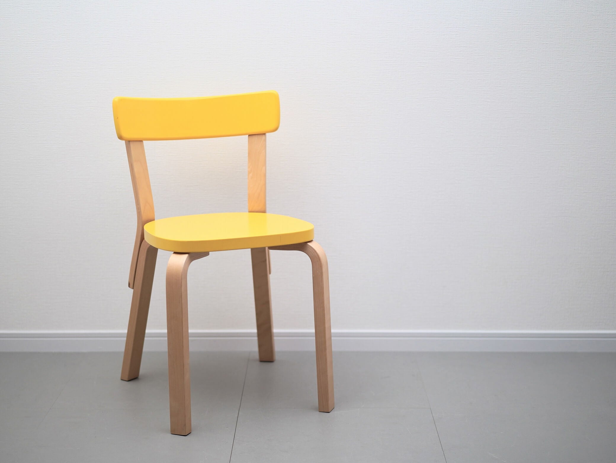 チェア 69 パイミオカラー イエロー アルヴァ・アアルト アルテック