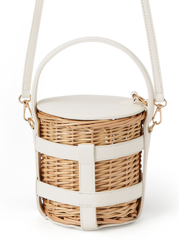 2Wayレザーコンビカゴバッグ[tr641] | レディースファッション通販の