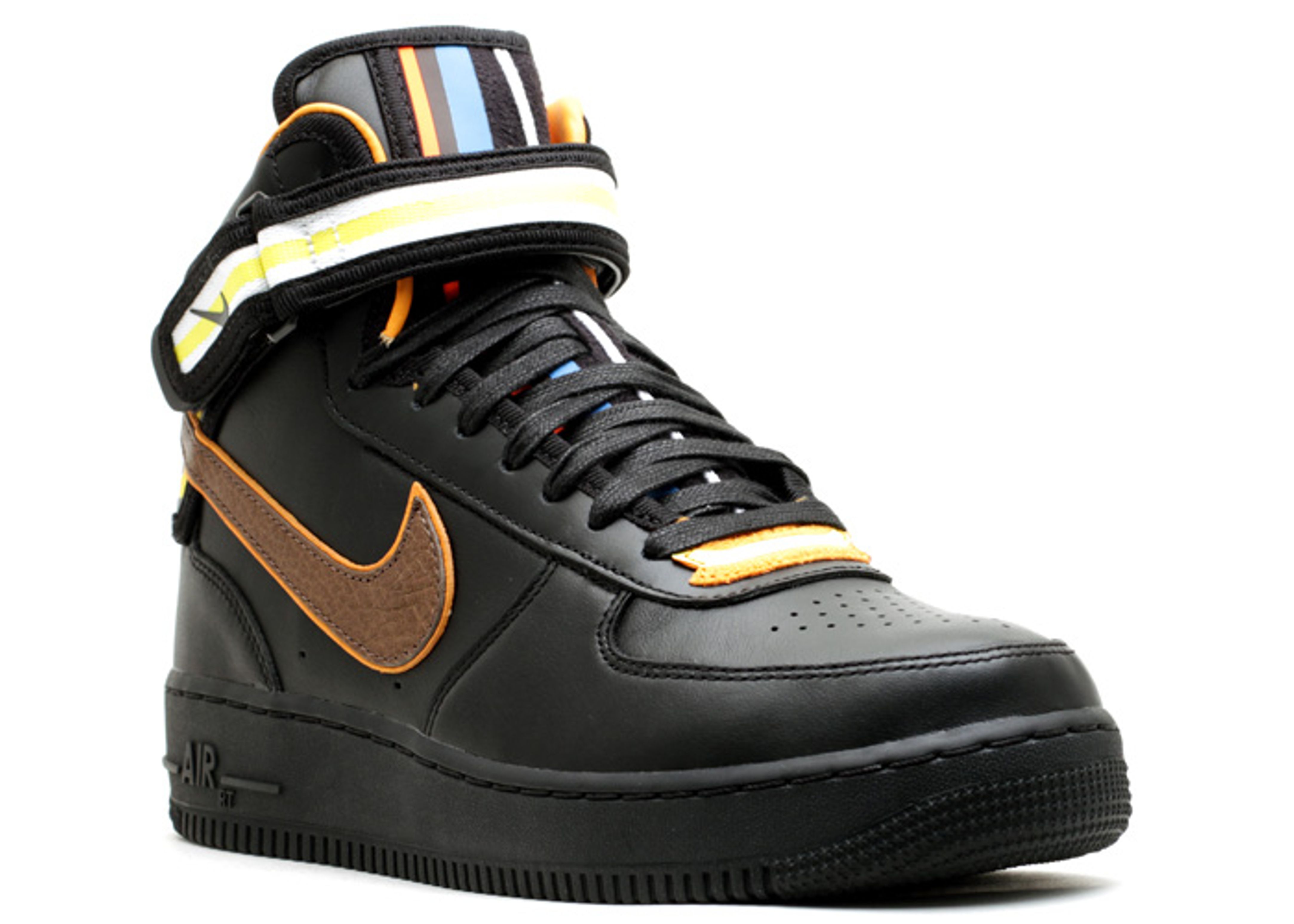 Riccardo Tisci X Air Force 1 Mid SP 'Black' - Nike - 677803 020