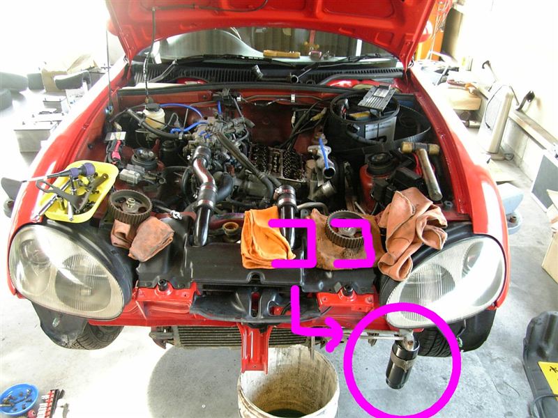 クーラー修理（R12ガス）（スズキ カプチーノ・EA11R/21R）by jun