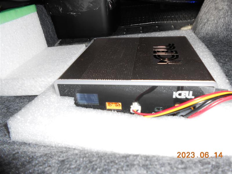 iCELL-B6A ドライブレコーダー専用 駐車監視補助バッテリー取付