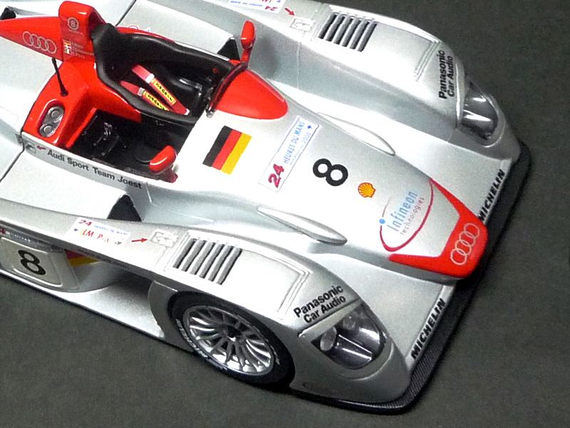 8月のひかりのフォトギャラリー「MAISTO 1/18 AUDI R8 LE MANS WINNER