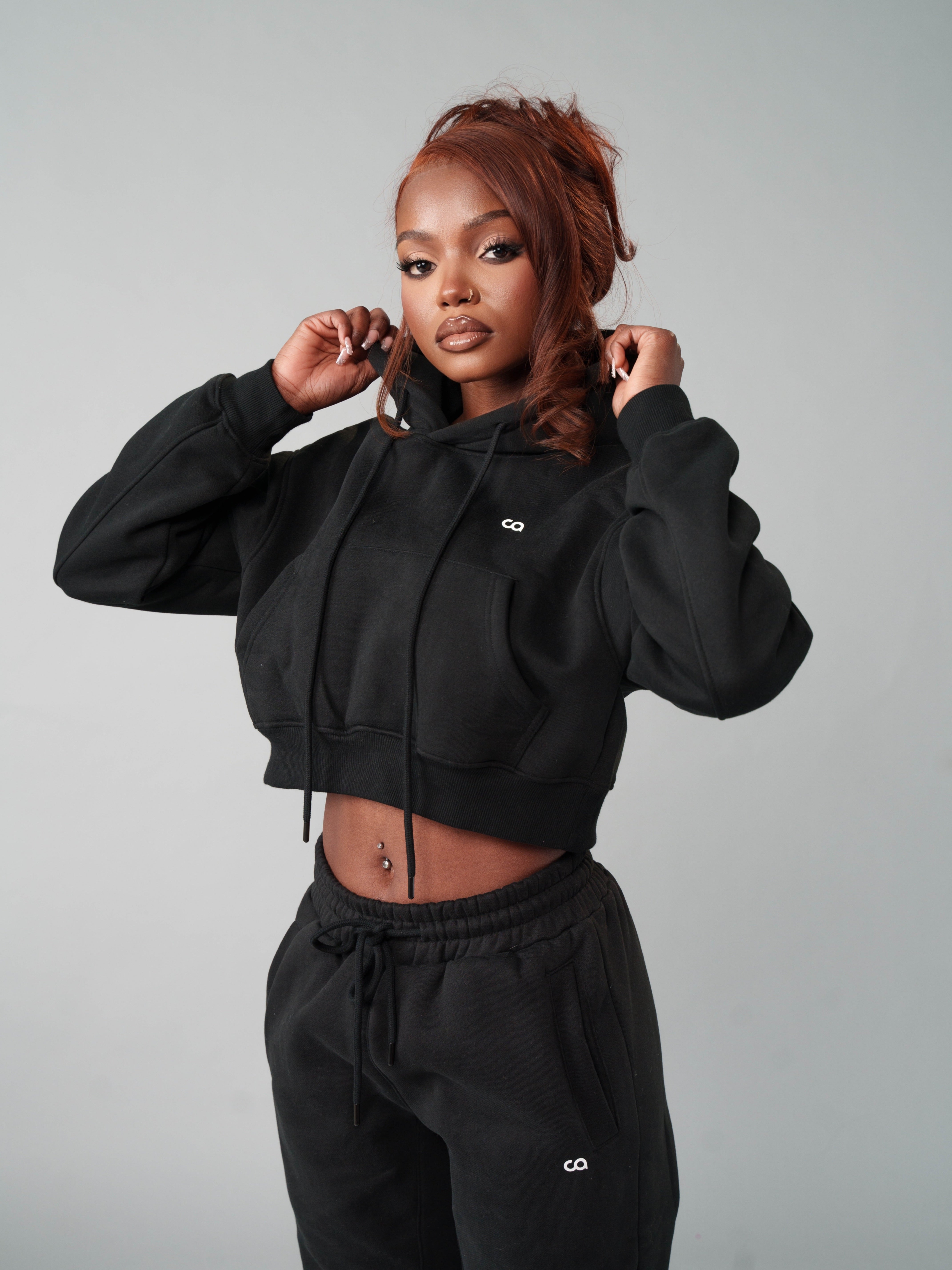 2-Piece Hooded Sweatsuit