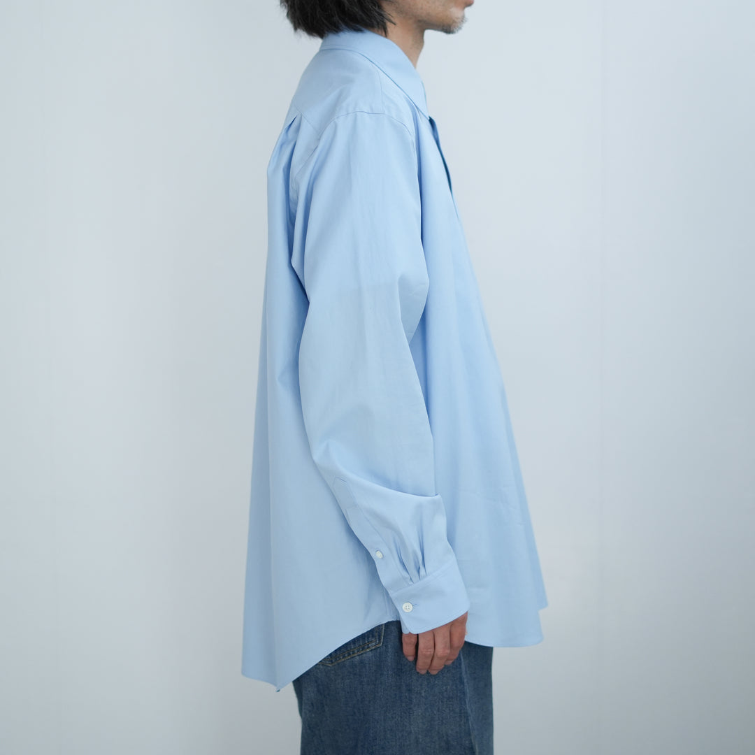 26SS】AURALEE WASHED FINX TWILL SHIRT 